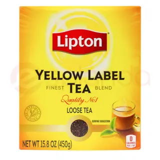 LIPTON YELLOW LABEL TEA : 450G LIPTON YELLOW LABEL TEA : 450G