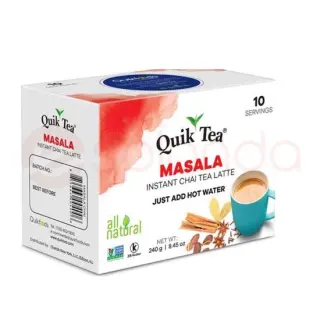 QUIK TEA MASALA CHAI :240GM QUIK TEA MASALA CHAI :240GM