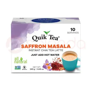 QUIK TEA SAFFRON MASALA: 240G QUIK TEA SAFFRON MASALA: 240G