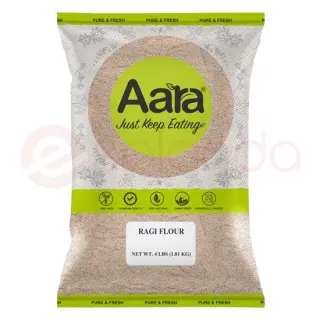 AARA RAGI FLOUR: 4 LBS AARA RAGI FLOUR: 4 LBS