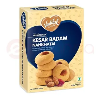Vadilal Kesar Nankhatai : 200g Vadilal Kesar Nankhatai : 200g
