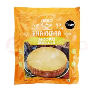 DEEP MOONG MASALA KHAKHARA:7OZ DEEP MOONG MASALA KHAKHARA:7OZ