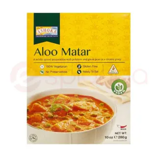 ASHOKA ALOO MATAR: 280G ASHOKA ALOO MATAR: 280G
