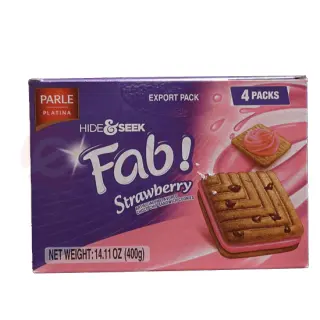 PARLE FAB STRAWBERRY: 400G PARLE FAB STRAWBERRY: 400G