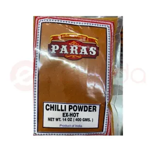 PARAS CHILLI PWDR EX-HOT:14OZ PARAS CHILLI PWDR EX-HOT:14OZ