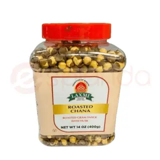LAXMI ROAST CHANA SALTED: 14OZ LAXMI ROAST CHANA SALTED: 14OZ