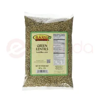 BANSI GREEN LENTILS: 2LB BANSI GREEN LENTILS: 2LB
