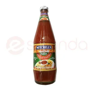 MITCHELL HOT CHILLI SAUCE:825G MITCHELL HOT CHILLI SAUCE:825G