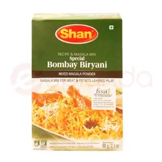 SHAN BOMBAY BIRYANI MIX: 60G SHAN BOMBAY BIRYANI MIX: 60G