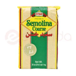 ZIYAD SEMOLINA COARSE: 1KG ZIYAD SEMOLINA COARSE: 1KG