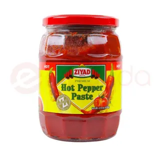 ZIYAD HOT PEPPER PASTE : 670G ZIYAD HOT PEPPER PASTE : 670G