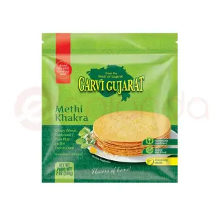 GARVI GUJARAT METHI KHAKRA:7OZ GARVI GUJARAT METHI KHAKRA:7OZ
