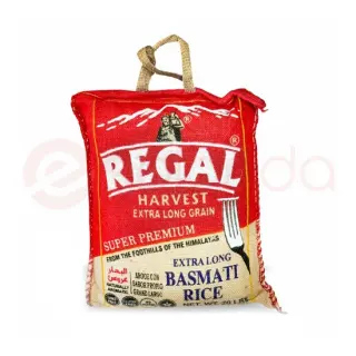 REGAL XLONG BASMATI RICE:20LB REGAL XLONG BASMATI RICE:20LB
