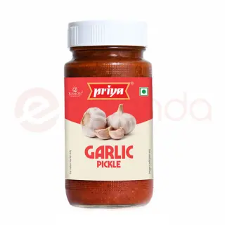 PRIYA GARLIC PICKLE : 300GM PRIYA GARLIC PICKLE : 300GM