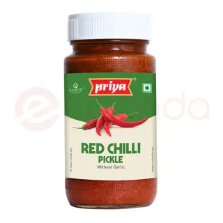 PRIYA RED CHILLI PICKLE: 300G PRIYA RED CHILLI PICKLE: 300G