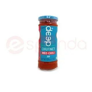 DEEP RED CHILLI CHUTNEY :220GM DEEP RED CHILLI CHUTNEY :220GM