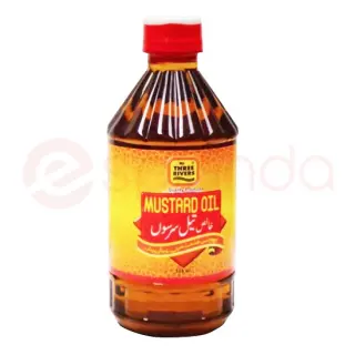 THREE RIVER MUSTARD OIL:500ML THREE RIVER MUSTARD OIL:500ML